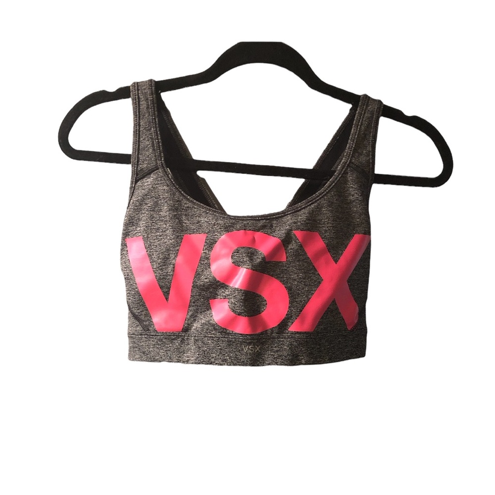 Victoria secret VSX cross back sport bra Sz M EUC